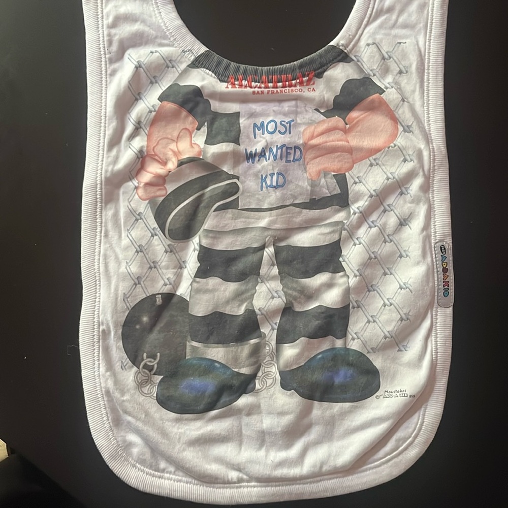 Baby Alcatraz Bib